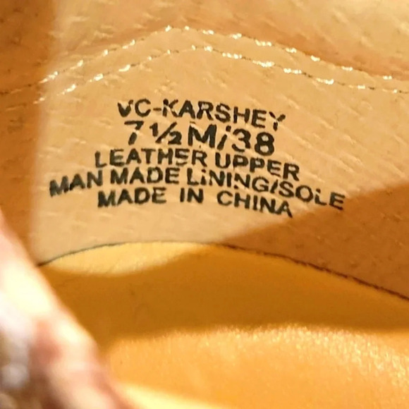 Vince Camuto Karshey Lace-up Platform Multi Snake Sneakers Wmns 7.5 - Picture 9 of 13